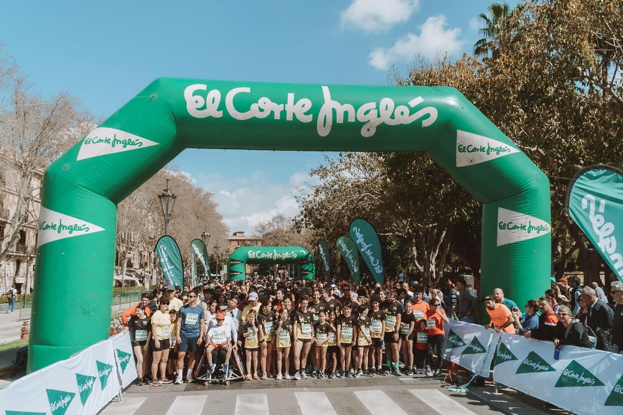 Más de 2000 personas participan en la Cursa Popular El Corte Inglés