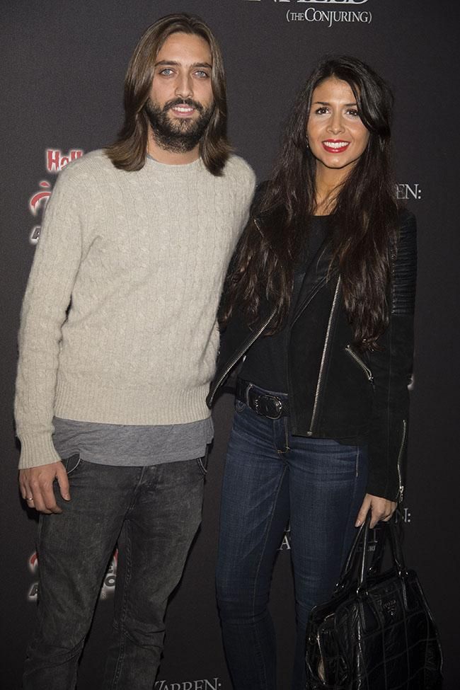 Juan Carmona y Sara Verdasco posan en un photocall