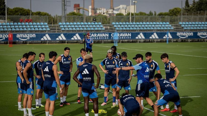 Ademo se reincorpora al grupo en el Real Zaragoza para que Ibai tenga a toda la plantilla a su disposición