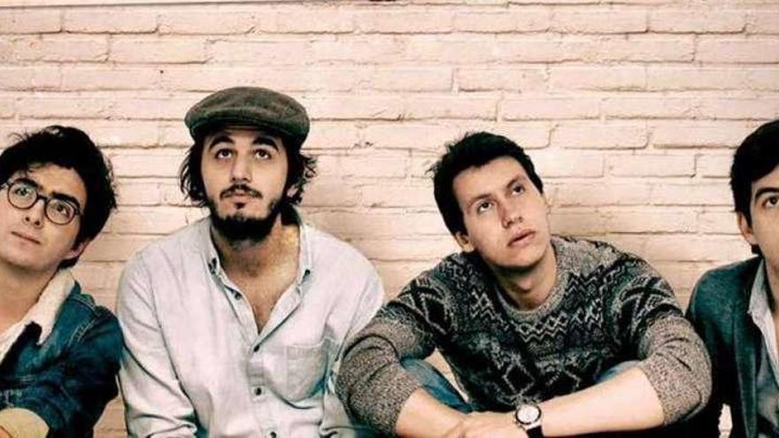 El grupo colombiano &quot;Morat&quot;.