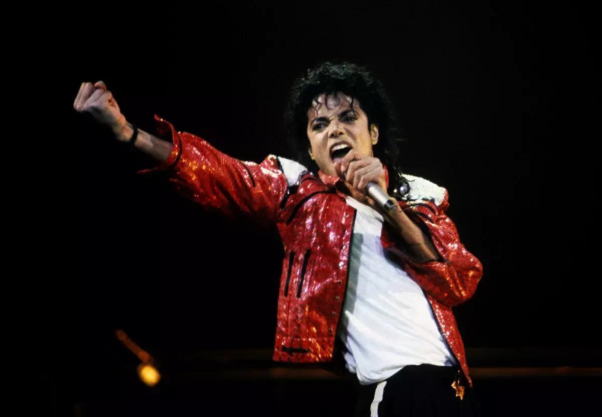 Una imagen de archivo de Michael Jackson, en la época de ’Thriller’.