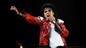 Una imagen de archivo de Michael Jackson, en la época de ’Thriller’.