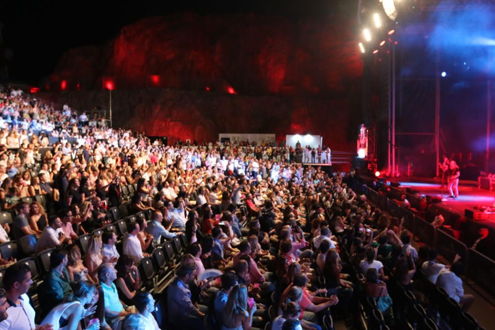 Los mejicanos Maná fueron los protagonistas este miércoles por la noche en la Cantera de Nagüeles.