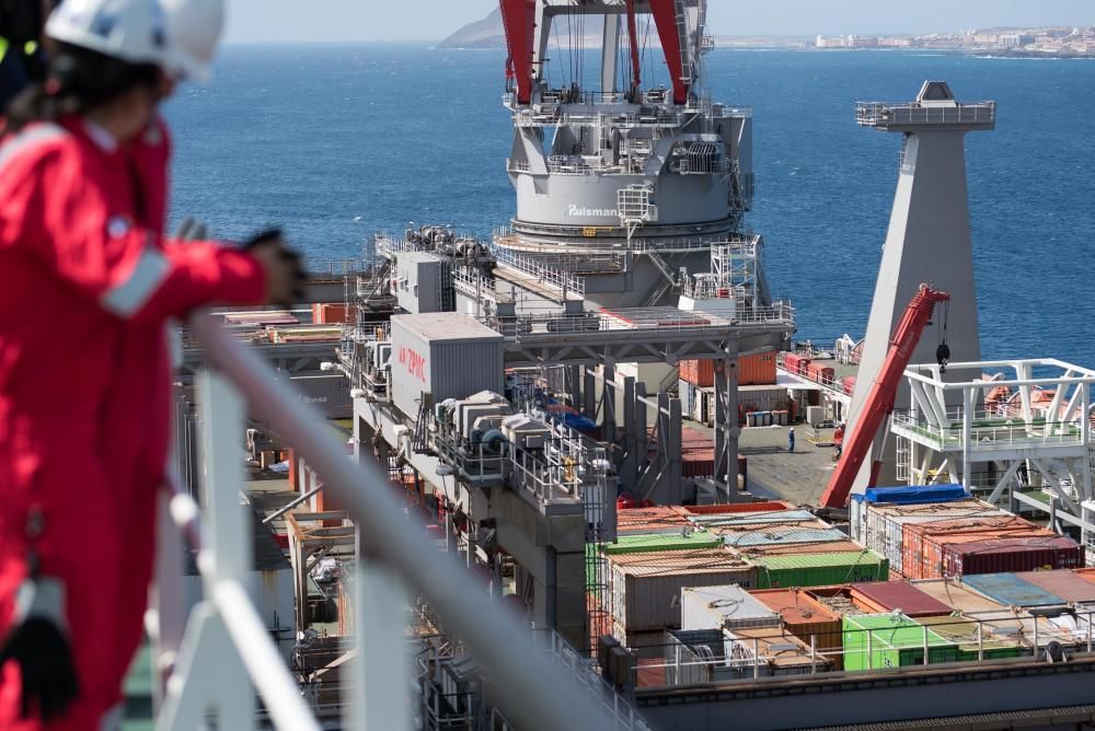 Granadilla 'repara' un gran barco