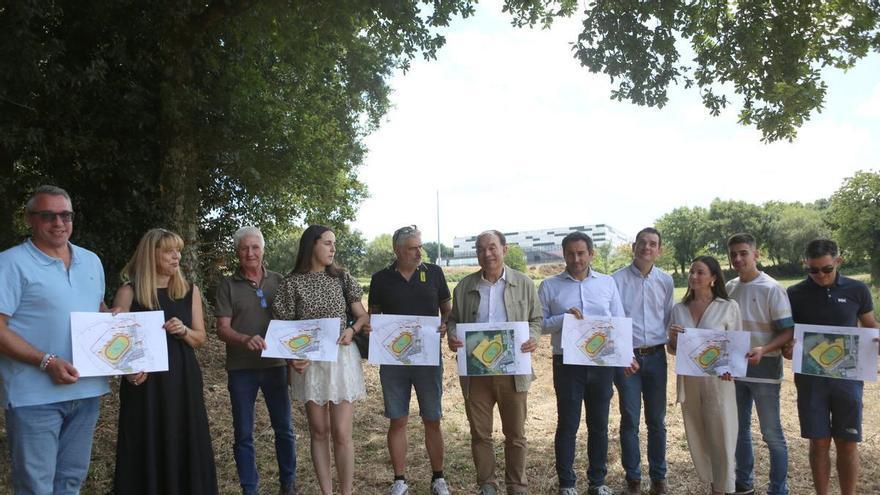 Lalín diseña junto al Arena un gran pulmón verde con pista de atletismo, rugby, pádel y futuras piscinas exteriores