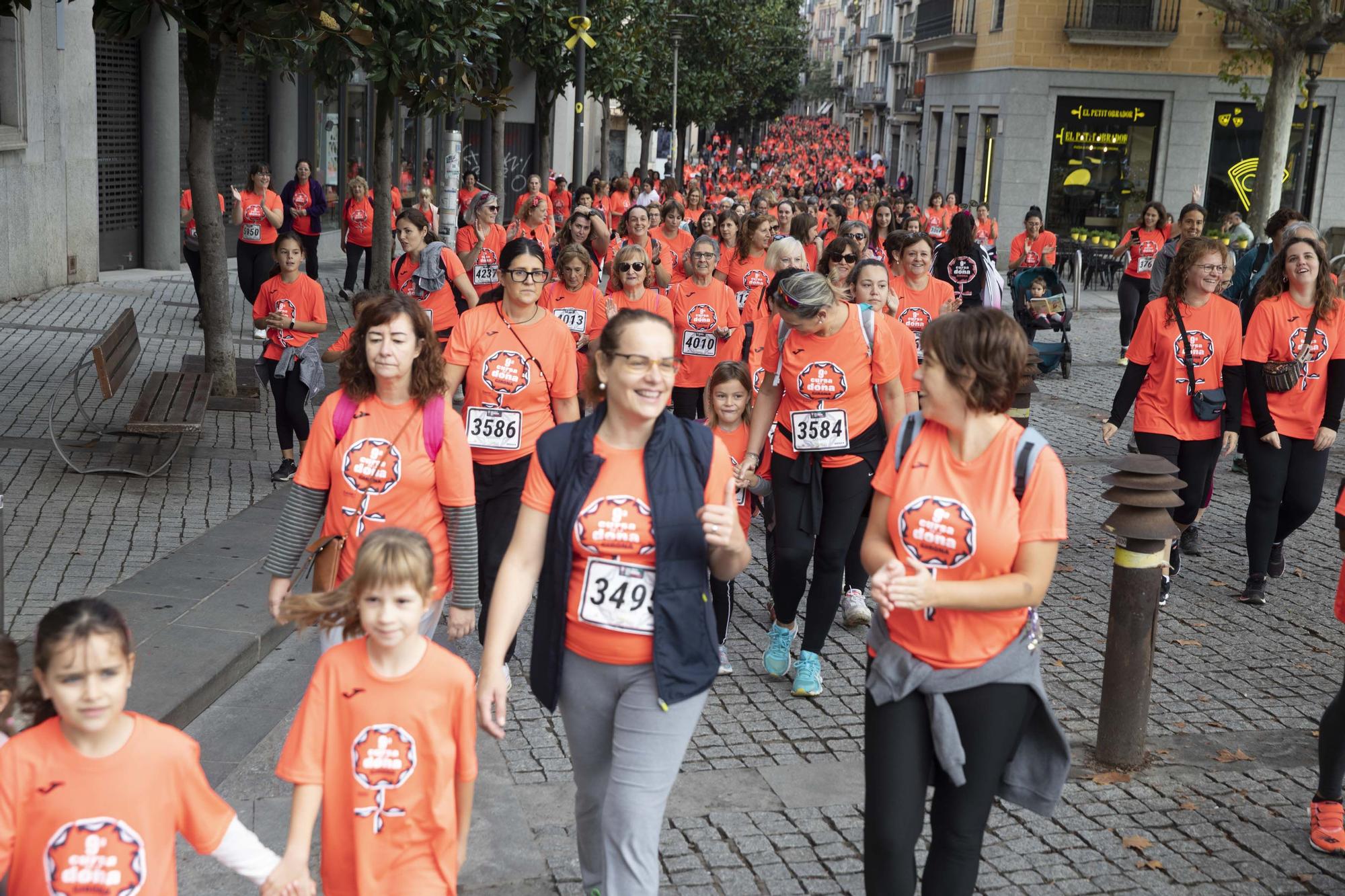 Les millors imatges de la Cursa de la Dona de Girona