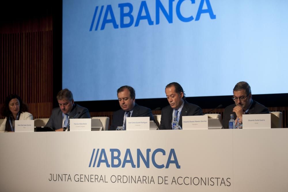 Junta General de Accionistas de Abanca en A Coruña