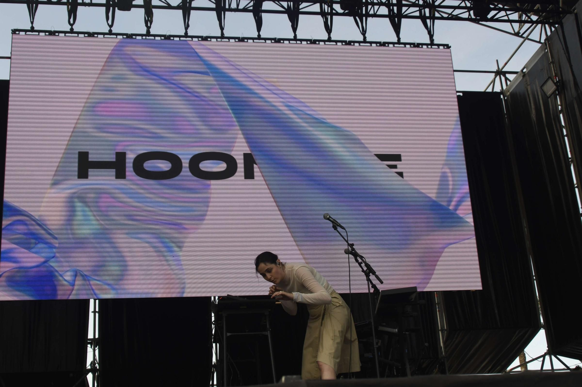 Concierto de Hoonine en el Warm Up 2024
