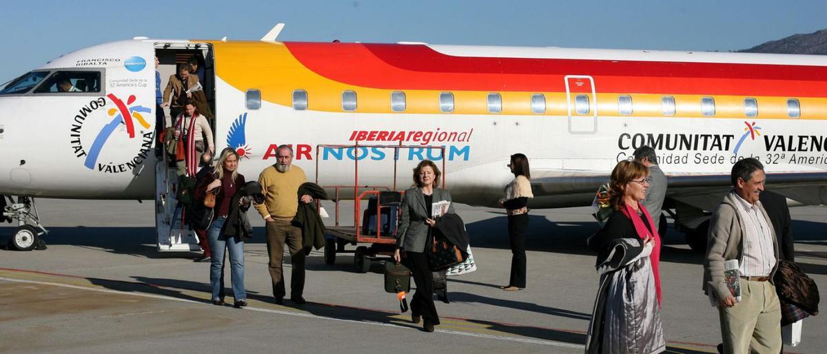 Última conexión a Bilbao,
hace dos años. | Marta G. Brea