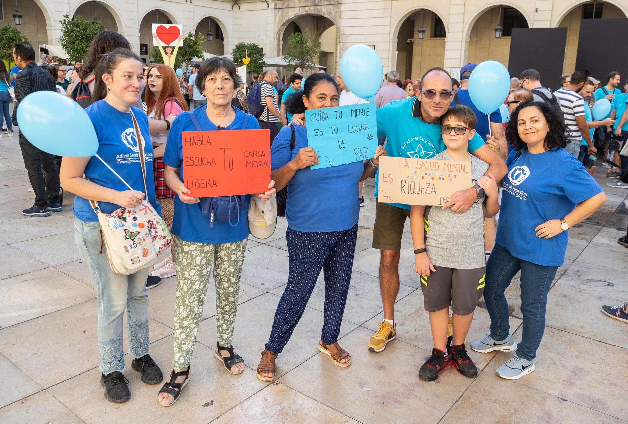 Marcha a favor de la Salud Mental