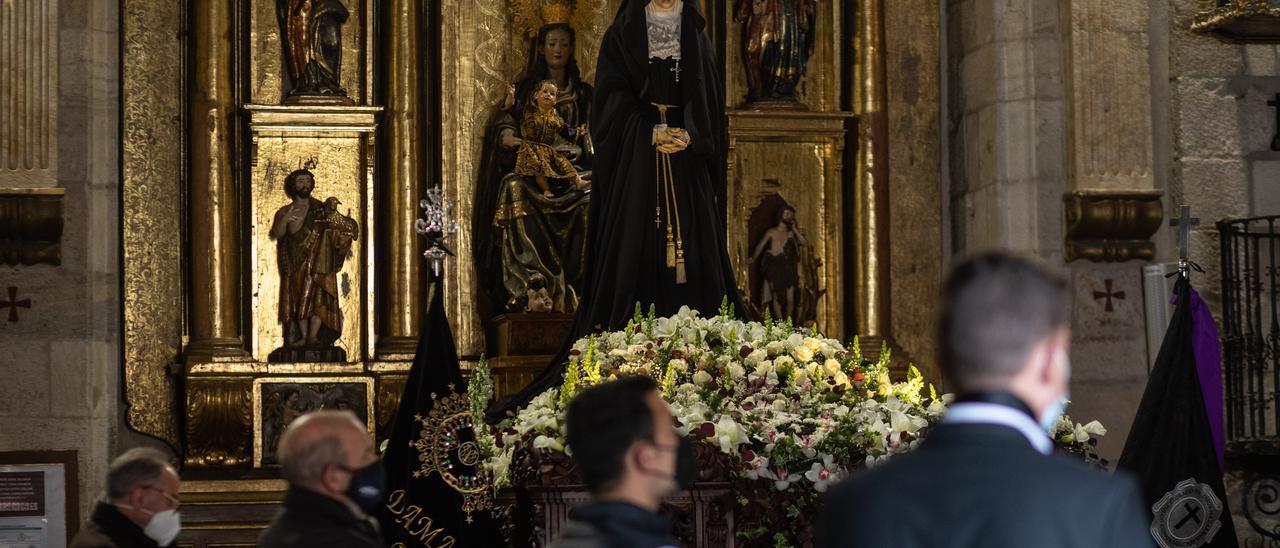 Semana Santa en Zamora: Virgen de la Soledad