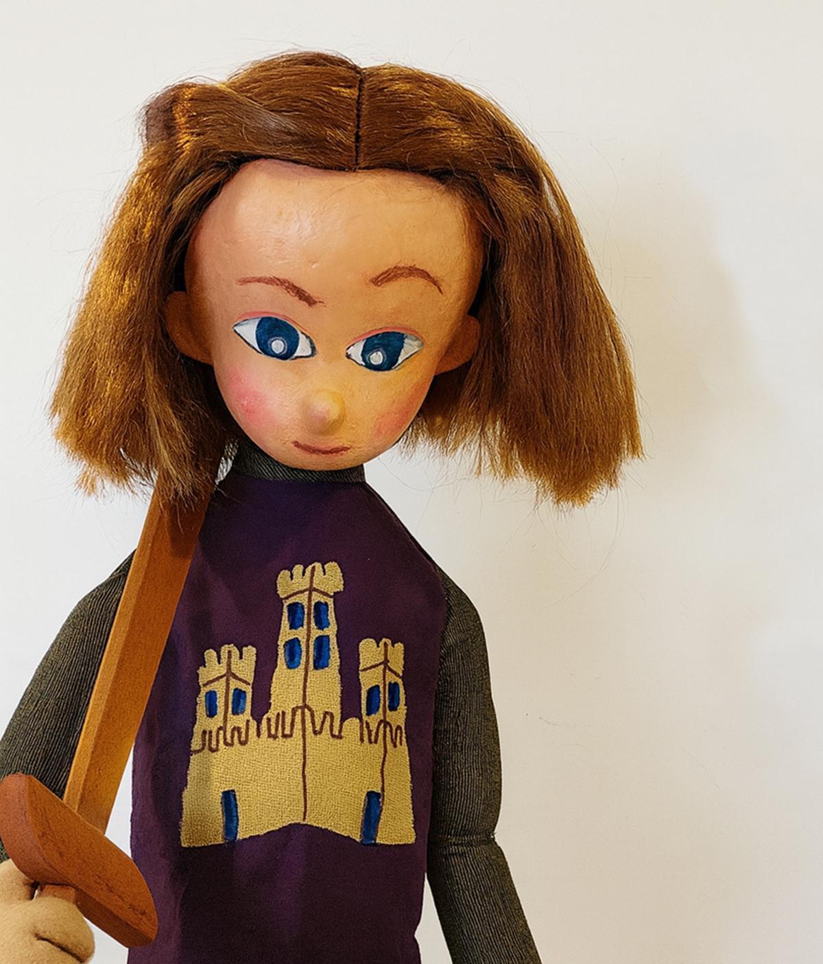 El títere de 'La doncella guerrera'