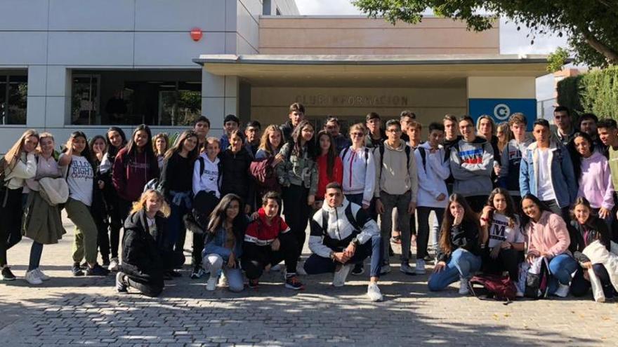 Los alumnos del IES Mediterráneo