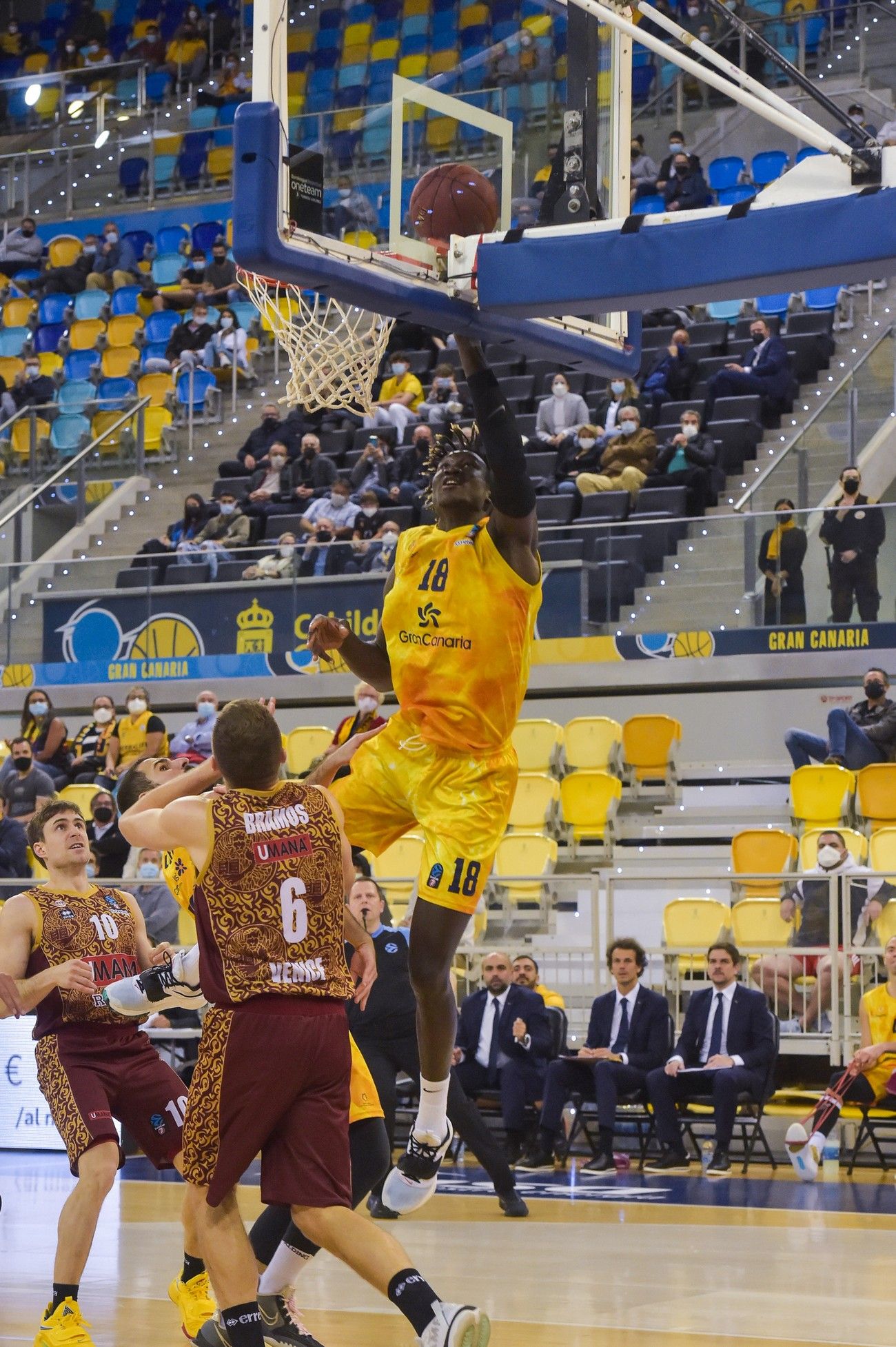 Eurocup: Partido CB Gran Canaria - Umana Reyer Venecia