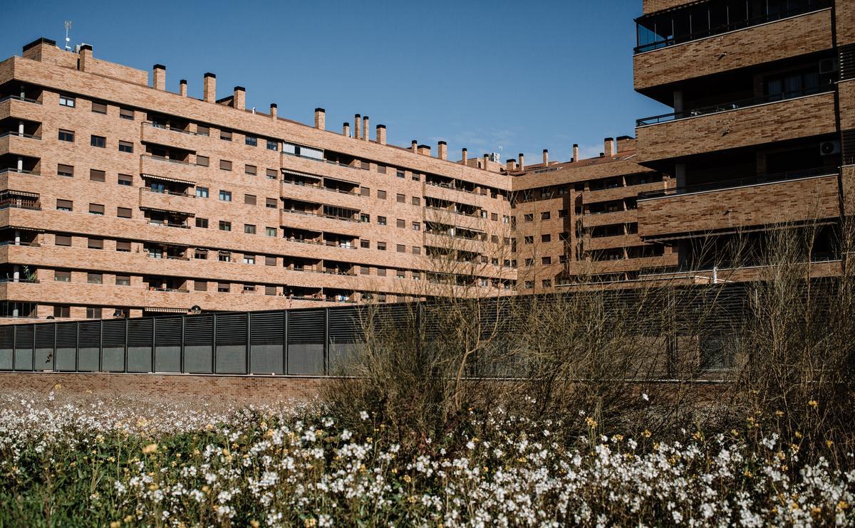Edificio de viviendas en Seseña (Toledo), donde 'El Pocero' construyó 6.000 casas.