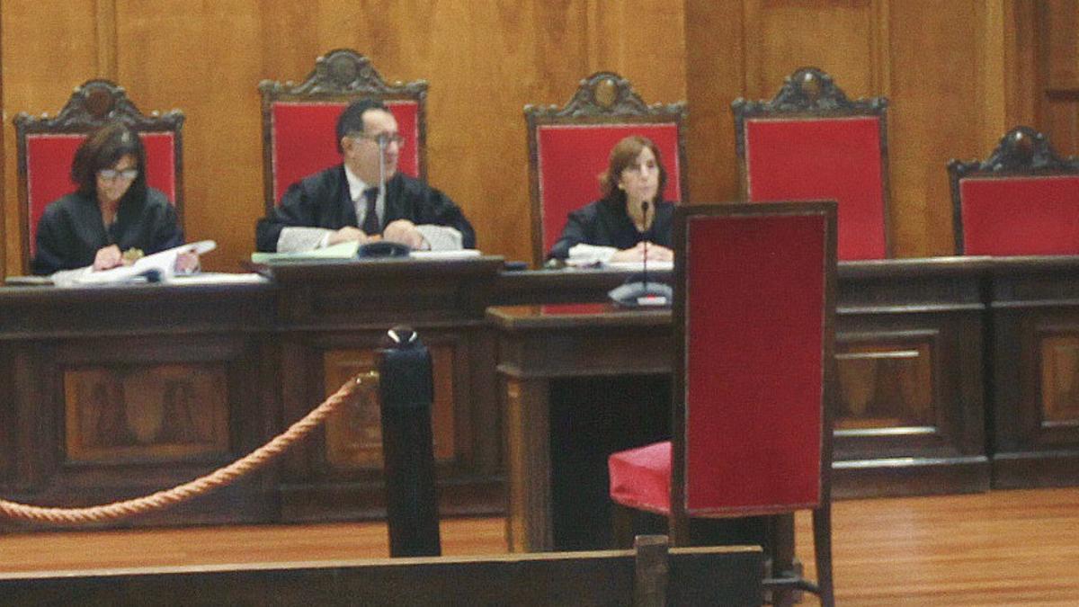 Magistrados de la Audiencia Provincial de Ourense.