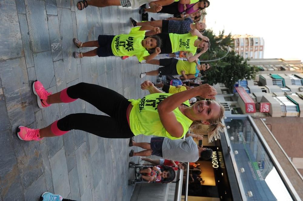 Zumba en la Avenida Libertad