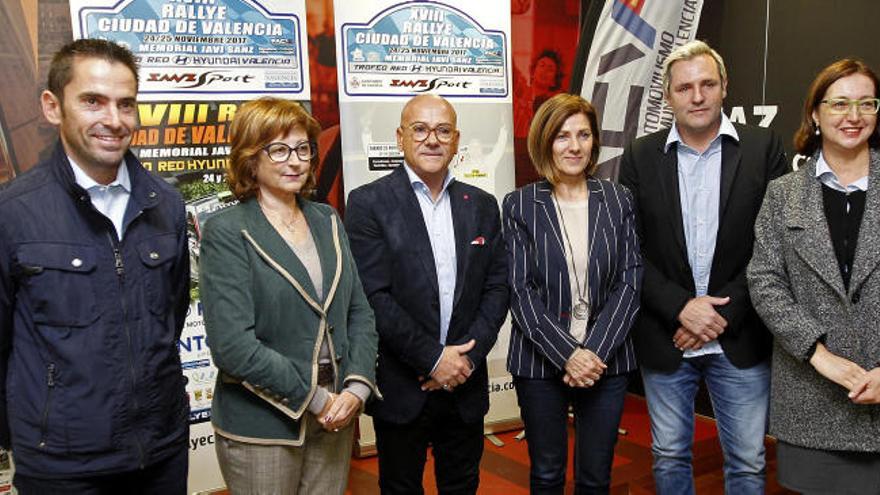 Presentación del Rally Ciudad de Valencia