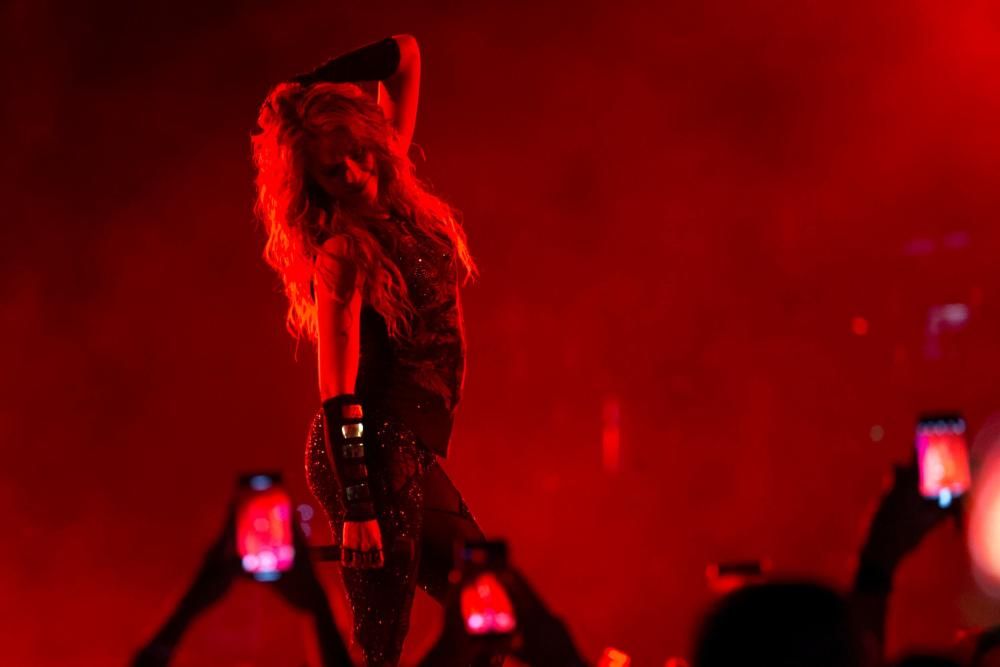 Concert de Shakira al Palau Sant Jordi de Barcelona