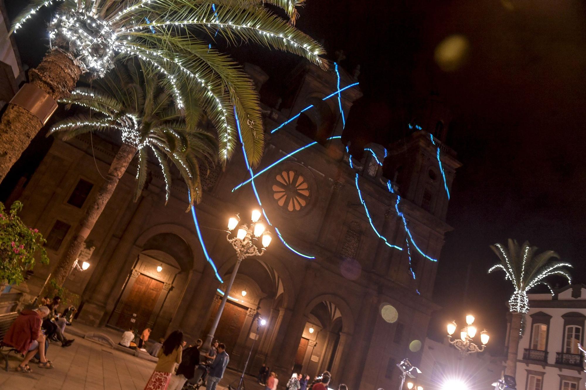 Encendido navideño en Triana