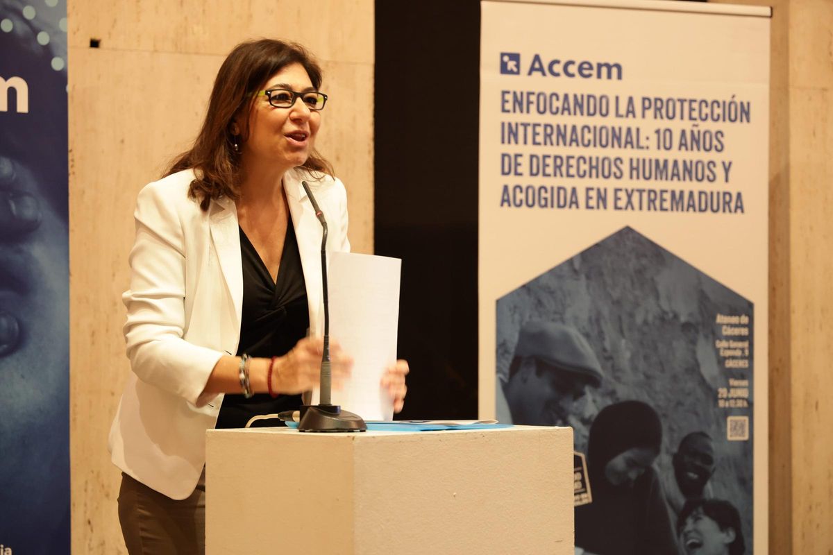 Actividad de la oenegé Accem.