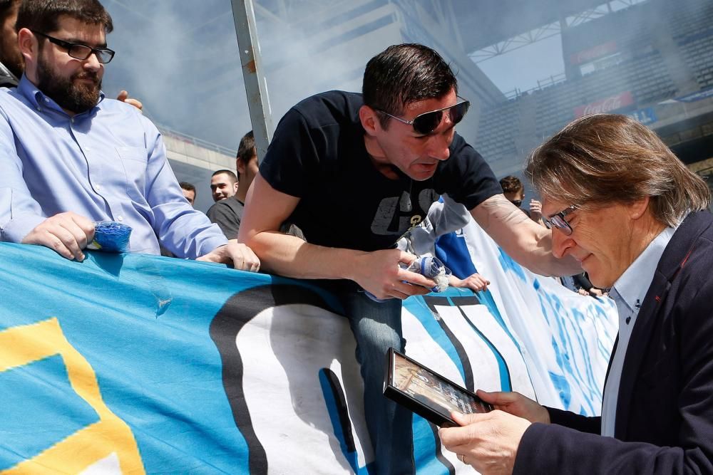 Despedida y rueda de prensa de Egea