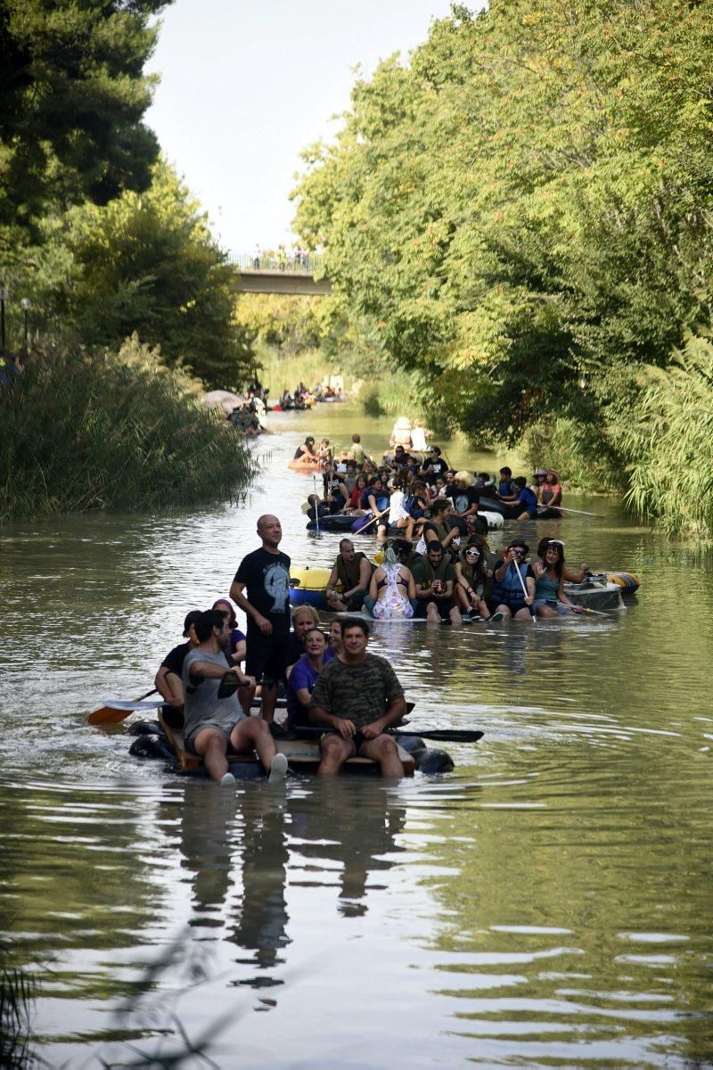 Bajada del Canal de Torrero en Zaragoza