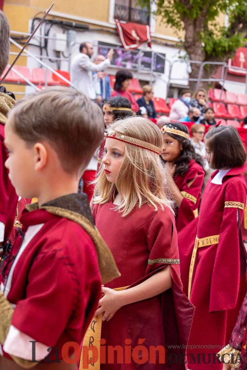 Desfile infantil en las Fiestas de Caravaca (Bando Cristiano)