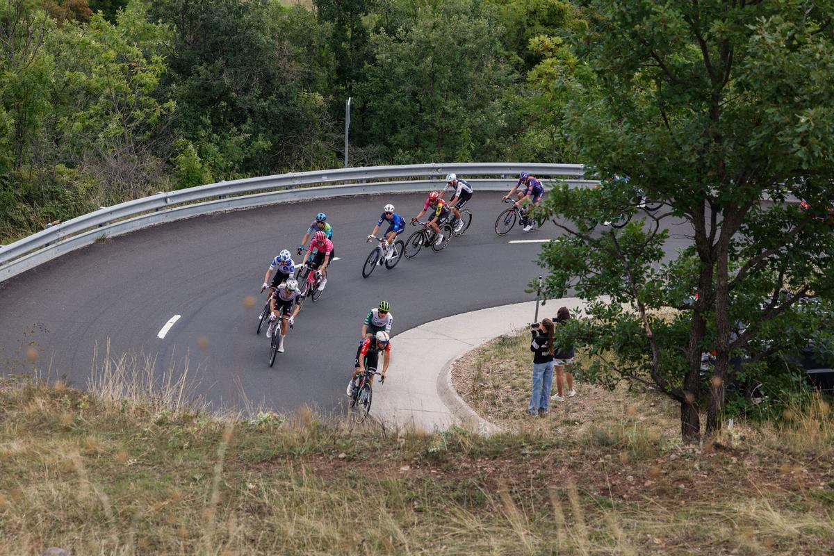La jornada 7 de la Vuelta a España, en imágenes