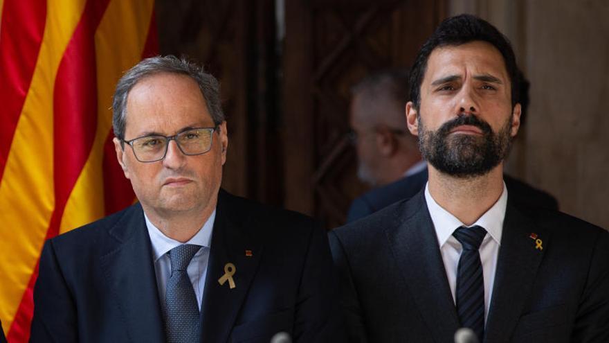 Una imagen de Torra y Torrent juntos.