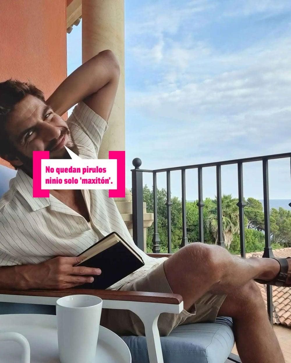 Maxi Iglesias en una foto de Instagram