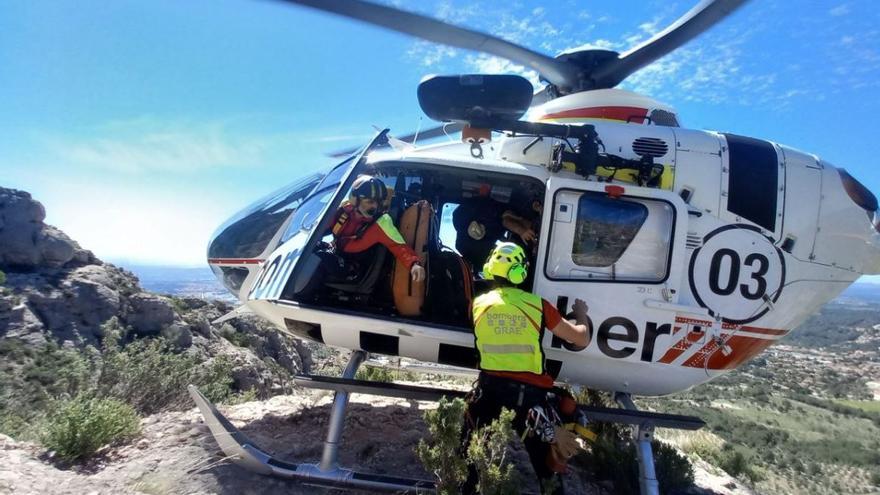 Rescaten un excursionista indisposat a Montserrat