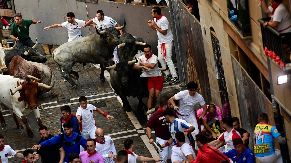 Segundo encierro de los Sanfermines 2023