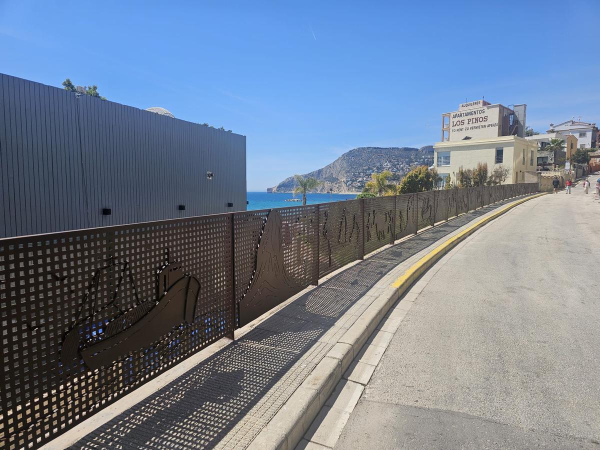 La barandilla recoge las tradiciones más ligadas a Calp.