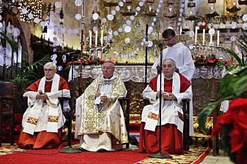 Christvesper in Palmas Kathedrale