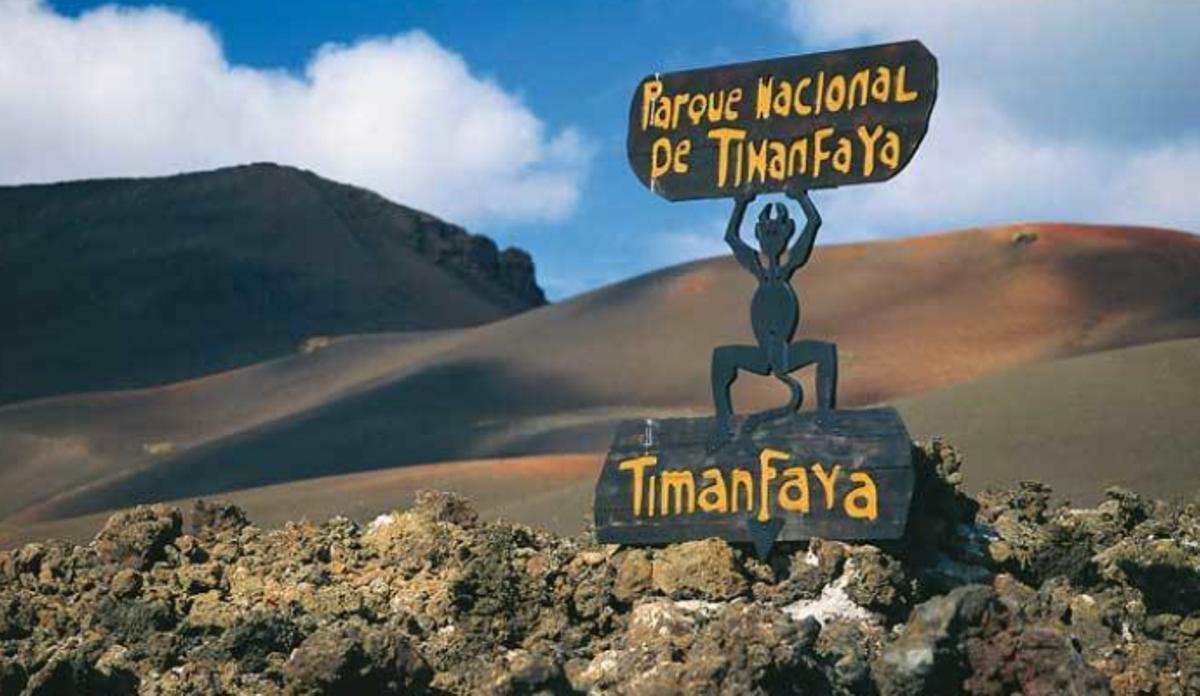 Parque Nacional de Timanfaya, en Lanzarote.