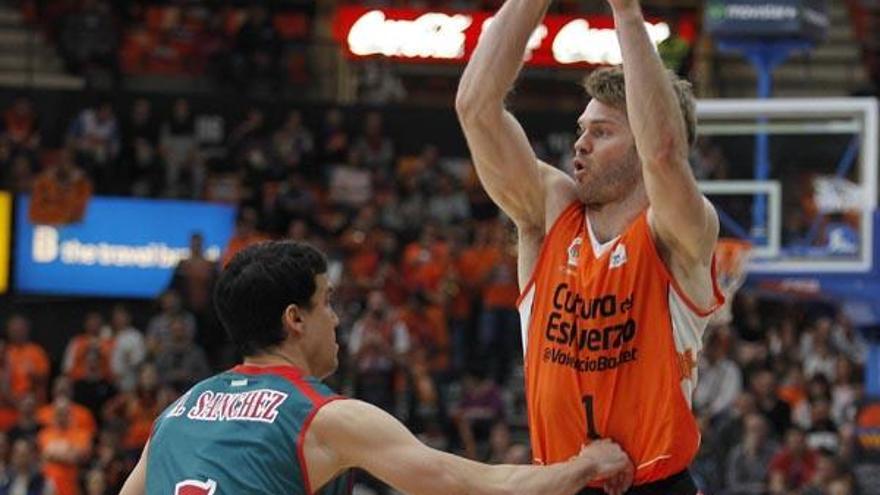 El Valencia Basket sufre otro colapso en la Fonteta