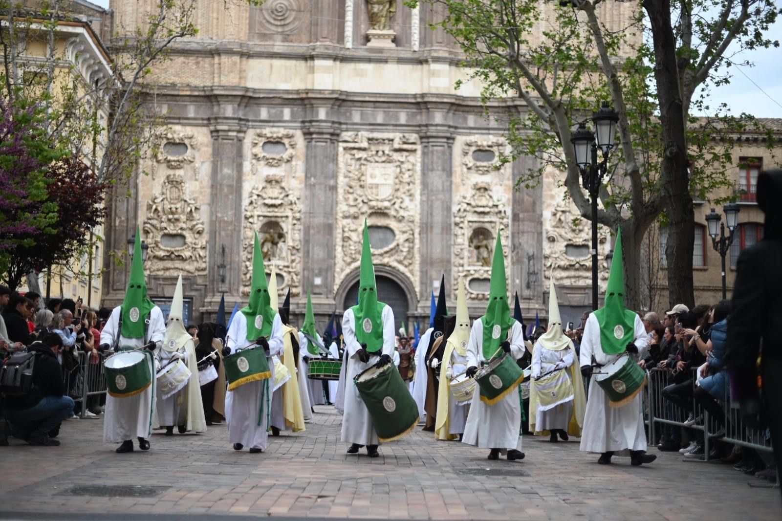 En imágenes | Procesión del pregón en Zaragoza