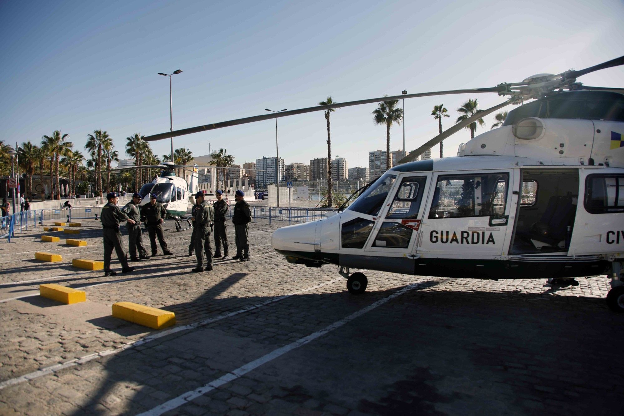 Exposición itinerante de la Guardia Civil por el 50 aniversario del Servicio Aéreo