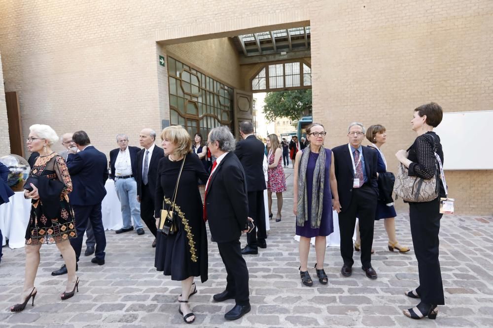 Acto de bienvenida a los miembros del jurado de los Jaume I