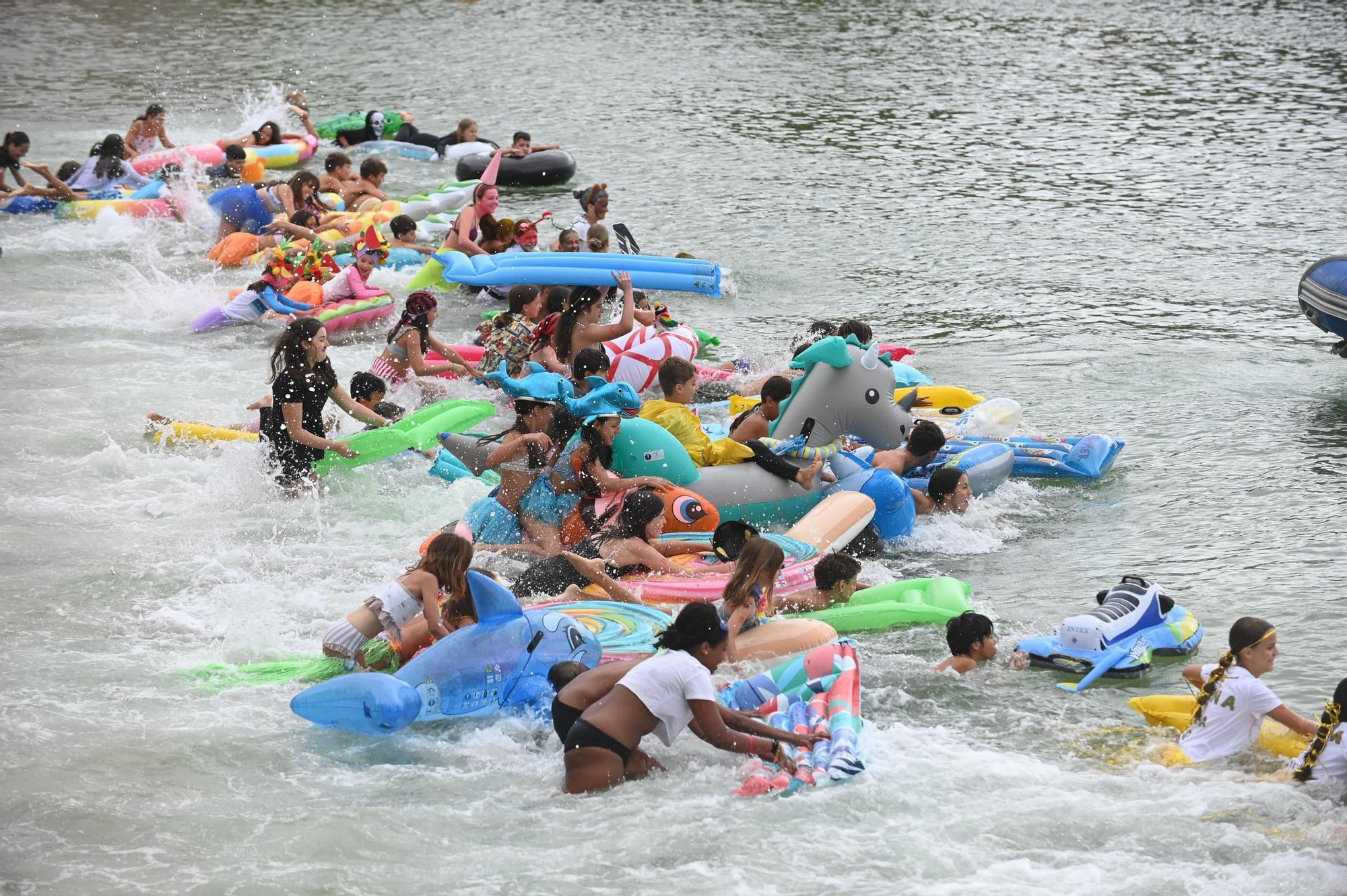 Las imágenes del Campeonato Mundial de Colchonetas en Sanxenxo
