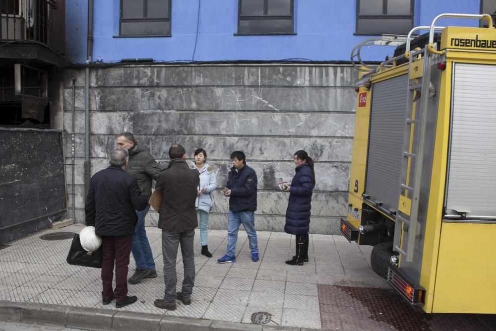 Investigación del incendio de Sotrondio