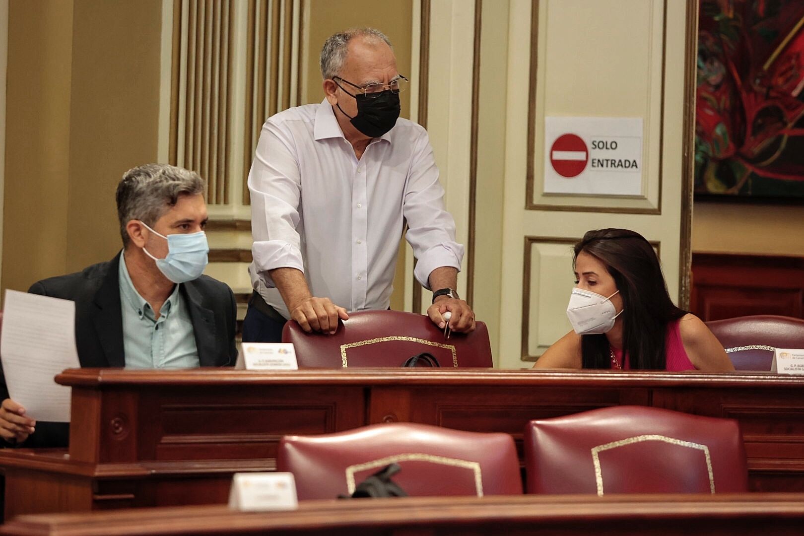 Pleno del Parlamento de Canarias