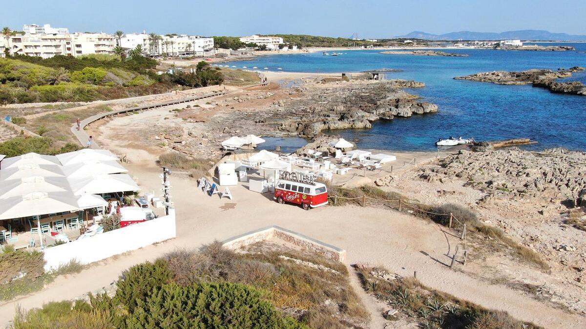 Un entorno espectacular para disfrutar de la gastronomía en Formentera.