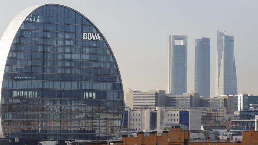 La sede del BBVA en Madrid.