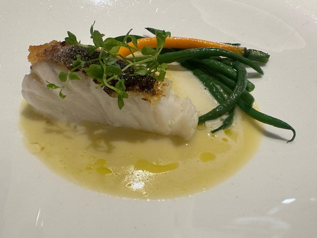 Merluza con hervido valenciano