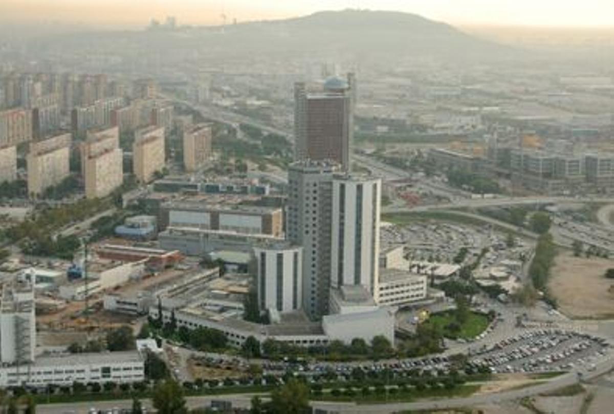 Fotografía del Institut de Recerca Biomèdica de Bellvitge, en L'Hospitalet de Llobregat