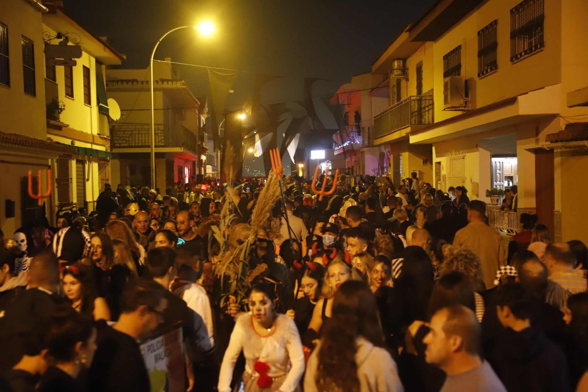 Málaga se lo pasa de miedo en Halloween