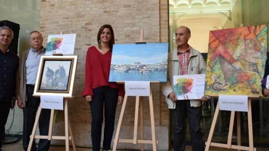Ángel Ibáñez gana el concurso de pintura Ciudad de València