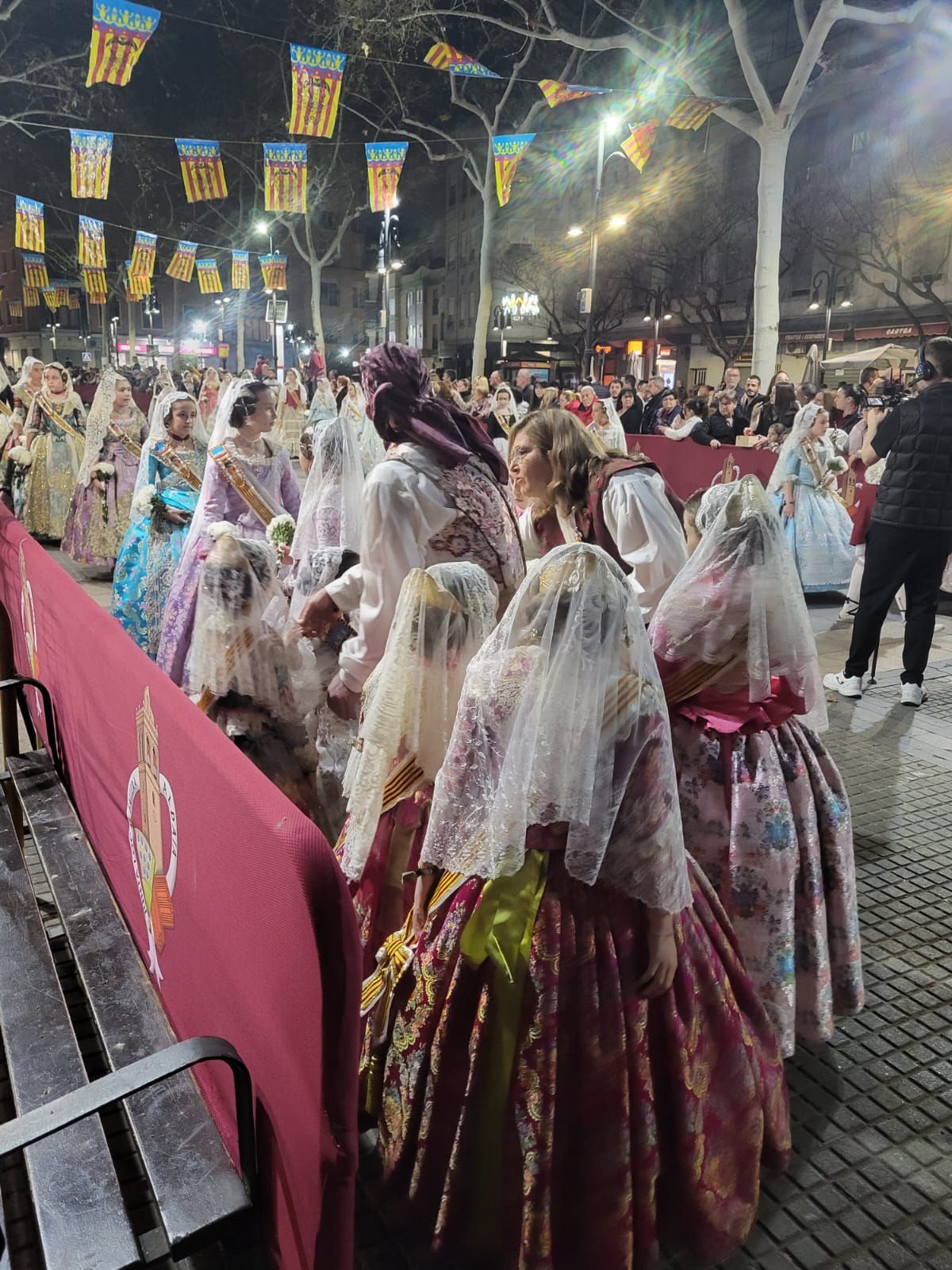 Ofrenda de las fallas de Aldaia